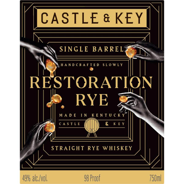Castle & Key Restoration Rye Single Barrel 2024 Release