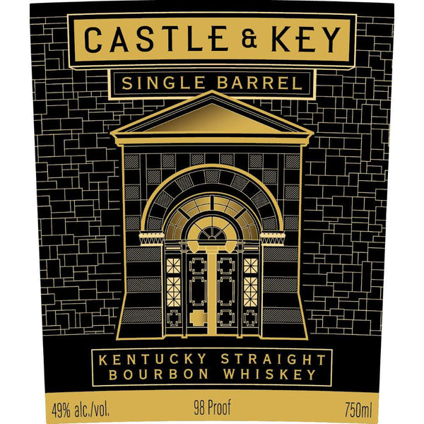 Castle & Key Single Barrel Kentucky Straight Bourbon Whiskey