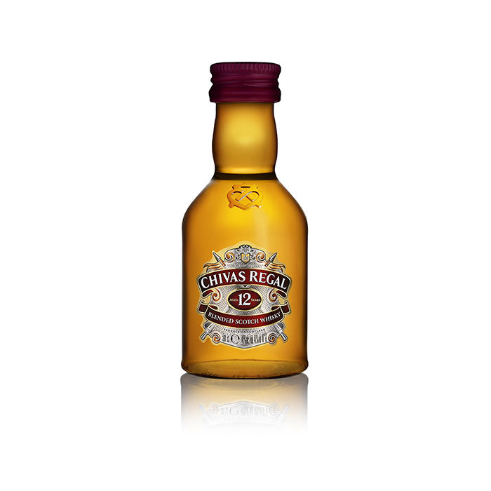 Buy Chivas Regal 12 Year Mini Bottle 50ml Online Reup Liquor
