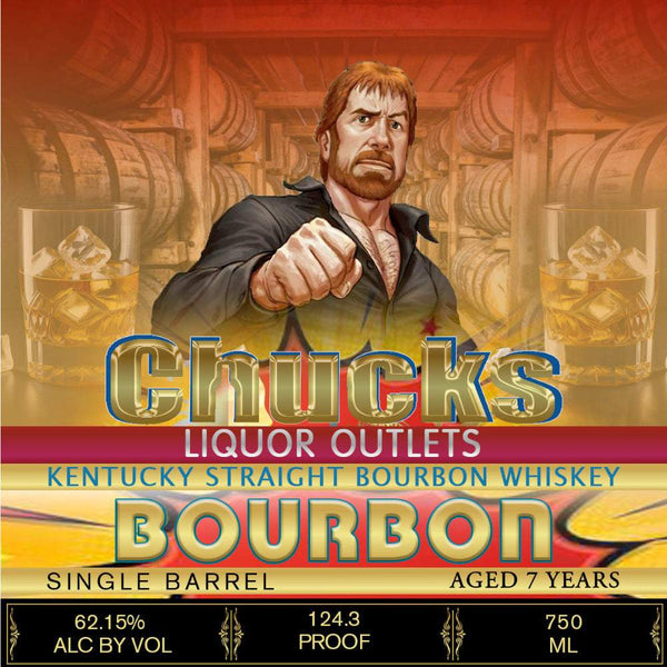 Chuck's Liquor Outlets Straight Bourbon Whiskey