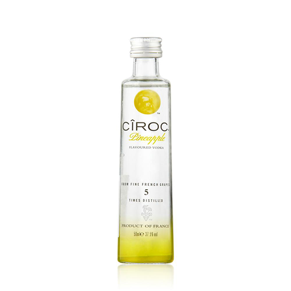 CIROC Pineapple Vodka Mini Bottle 50ml