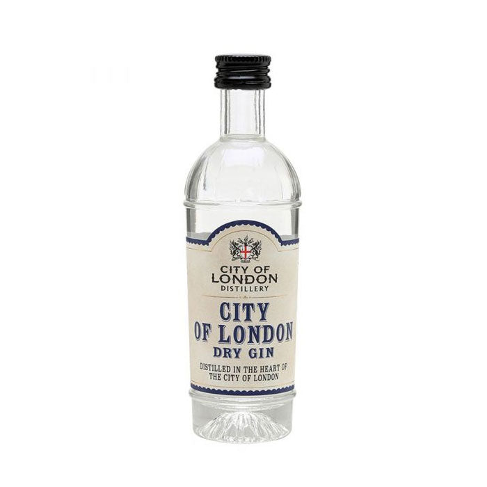 City Of London Dry Gin Mini Bottle 50ml
