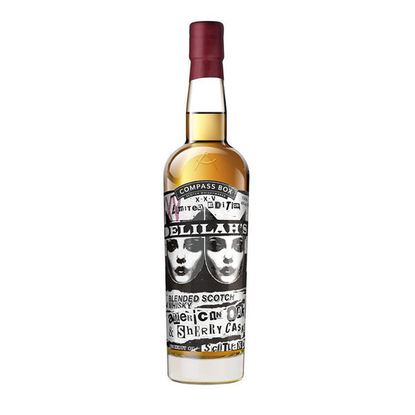 Compass Box XXV Limited Edition Delilah's Blended Scotch Whiskey