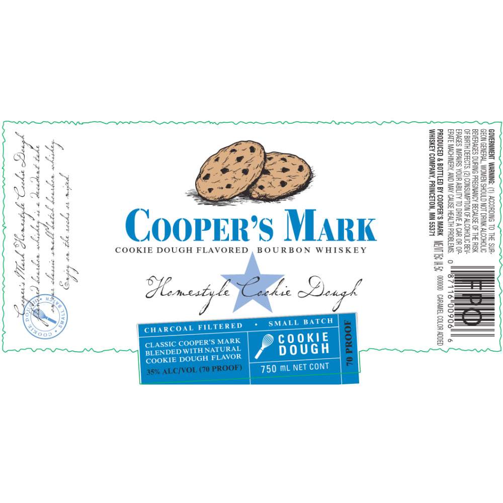 Buy Cooper's Mark Cookie Dough Flavored Bourbon Whiskey Online Reup