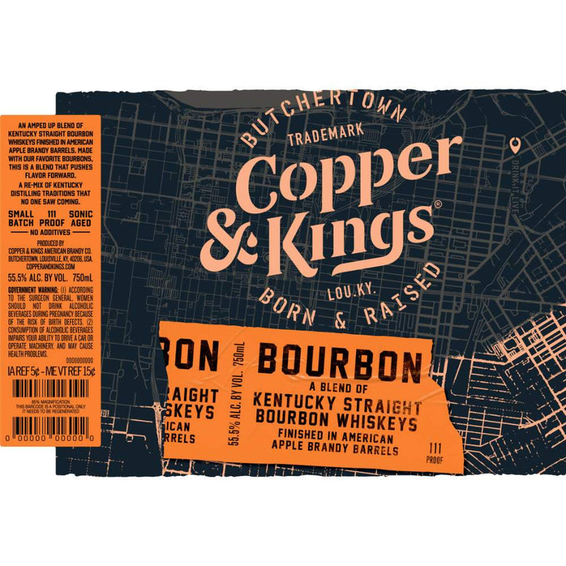 Copper & King’s American Apple Brandy Barrels Finished Bourbon