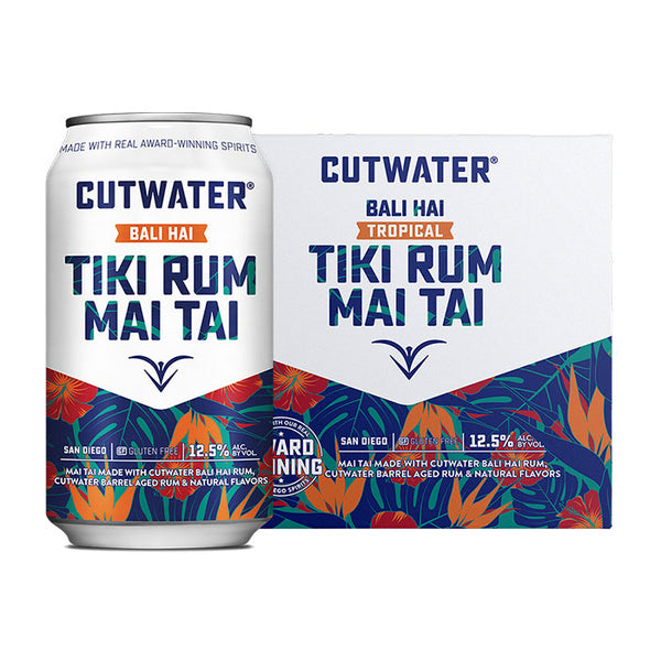 Cutwater Bali Hai Tiki Rum Mai Tai 4pk