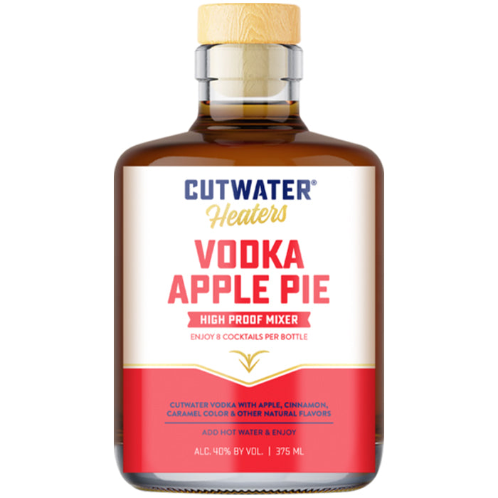 Cutwater Heaters Vodka Apple Pie High Proof Mixer 375ml