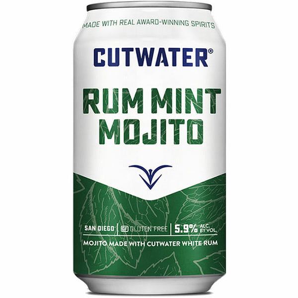 Cutwater Rum Mint Mojito 12 Oz