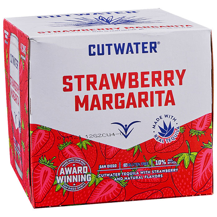 Cutwater Strawberry Marg 4pk