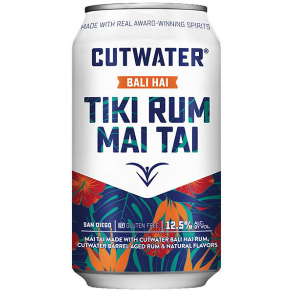 Cutwater Tiki Rum Mai Tai 12 Oz