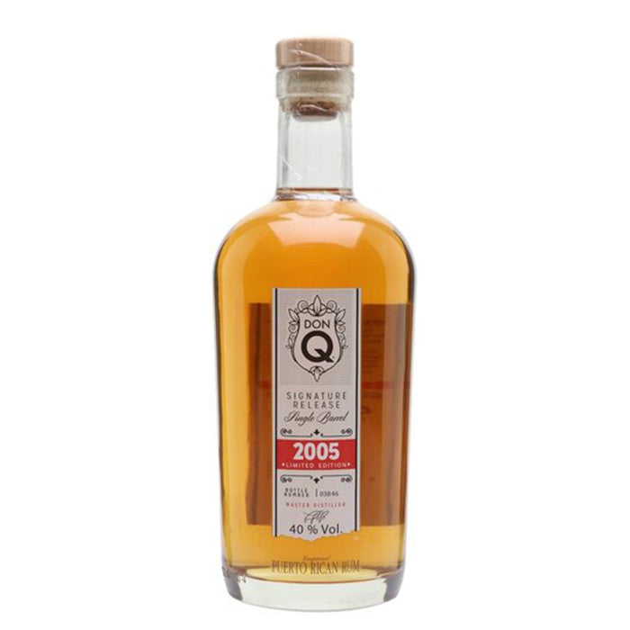 Don Q 2005 Limited Edition Signature Release Rum