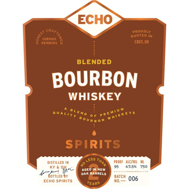 Echo Blended Bourbon Whiskey