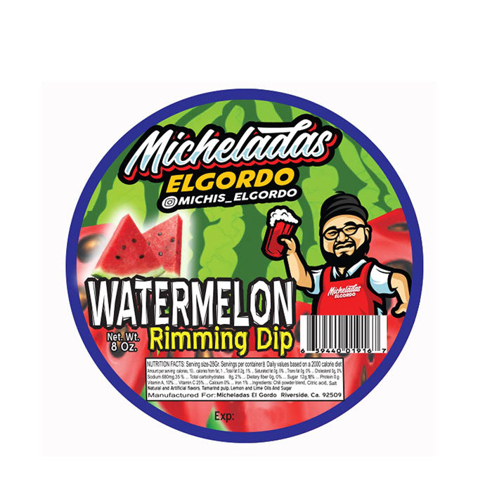 Micheladas El Gordo Watermelon Rimming Dip 8 Oz