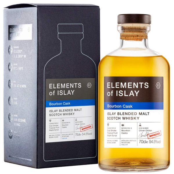Elements of Islay Bourbon Cask Blended Malt Scotch 700ml