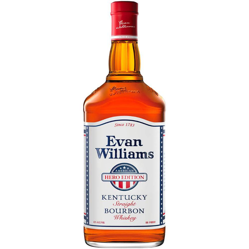 Evan Williams 1783 American Hero Edition 2023 Release Bourbon Whiskey 1.75L