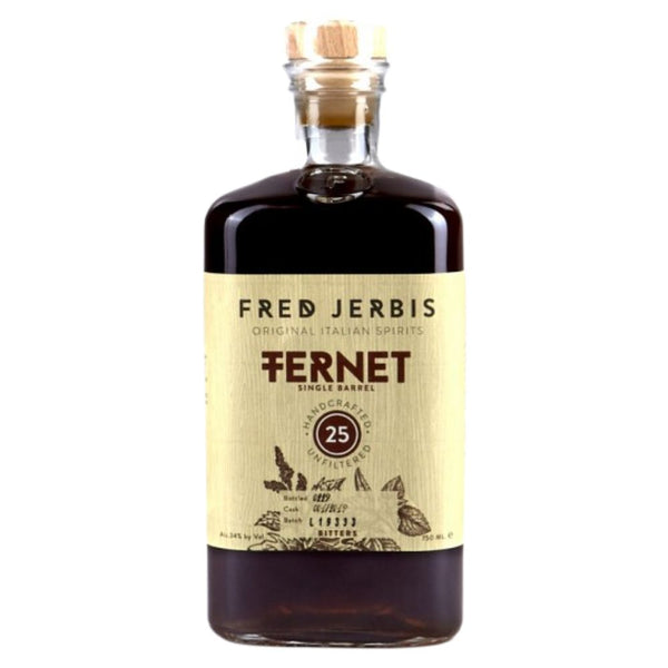 Fred Jerbis Fernet Single Barrel 25 Bitters