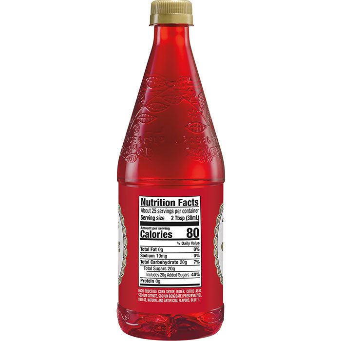 Rose's Grenadine Syrup 25 Fl Oz