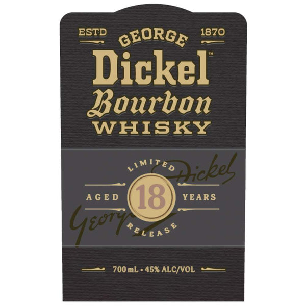 George Dickel 18 Year Old Limited Edition Bourbon Whiskey