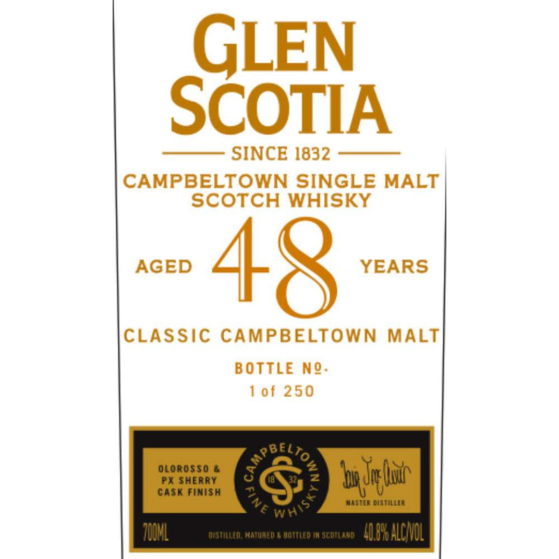 Glen Scotia 48 Year Old Scotch Whisky