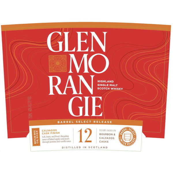 Glenmorangie Barrel Select Release 12 Year Calvados Cask Finish Scotch Whisky