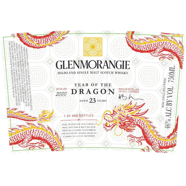 Glenmorangie Year Of The Dragon 23 Year Old Scotch Whisky