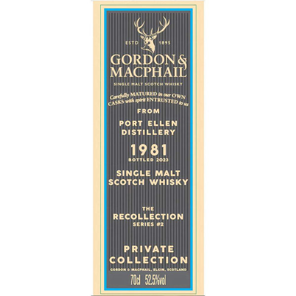 Gordon & Macphail the Recollection Series #2 42 Year Private Collection Scotch Whisky 700ml
