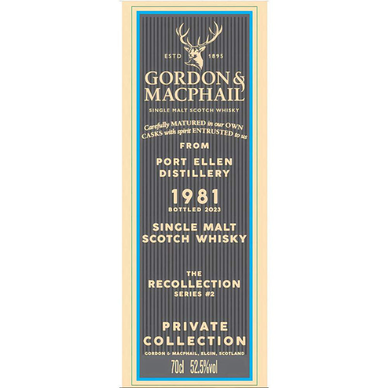 Gordon & Macphail the Recollection Series #2 42 Year Private Collection Scotch Whisky 700ml