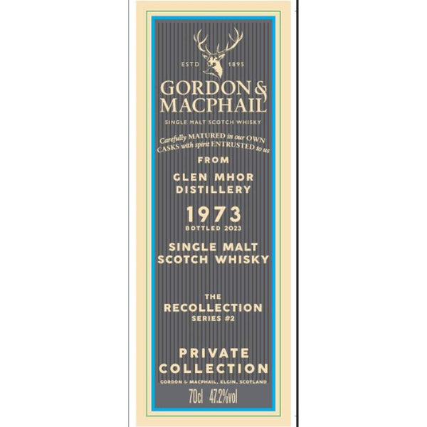 Gordon & Macphail the Recollection Series #2 49 Year Private Collection Scotch 700ml
