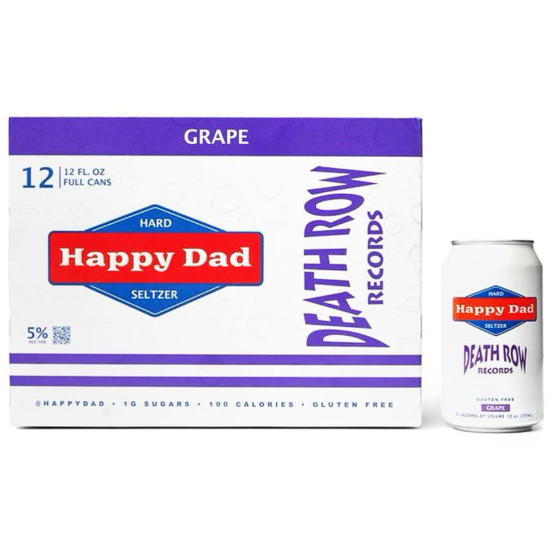 Happy Dad x Death Row Records Grape Hard Seltzer 12 Pack