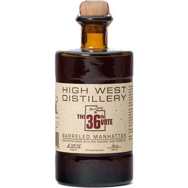 High West Distillery 36th Vote Barreled Manhattan
