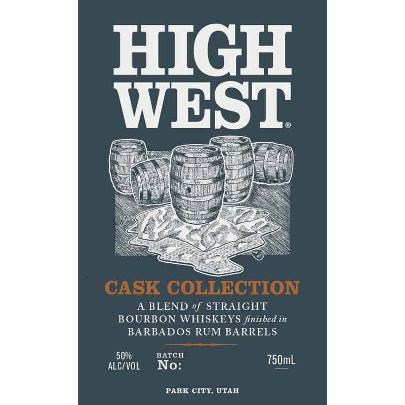 High West Cask Collection Barbados Rum Barrels Finished Bourbon Whiskey