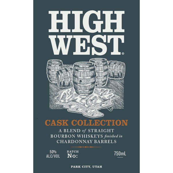 High West Cask Collection Chardonnay Barrels Finished Bourbon Whiskey