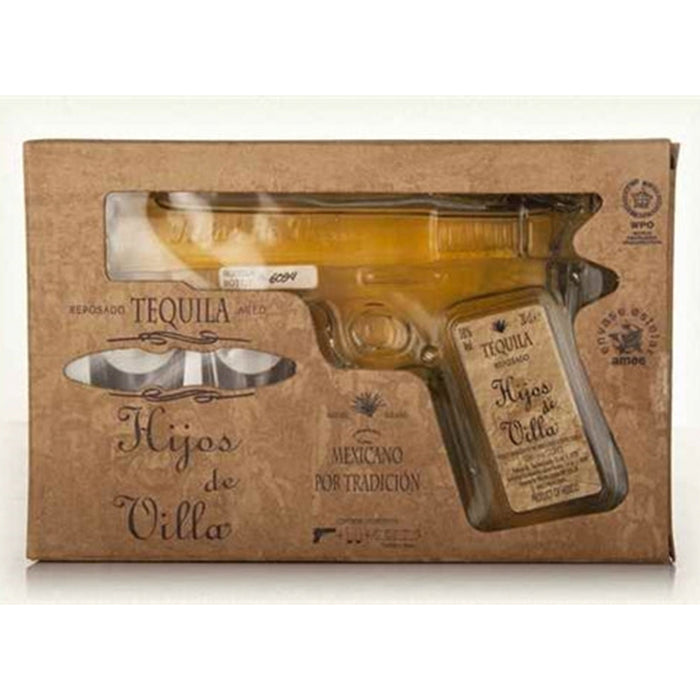 Hijos De Villa Pistol & Two Shot Glasses Reposado