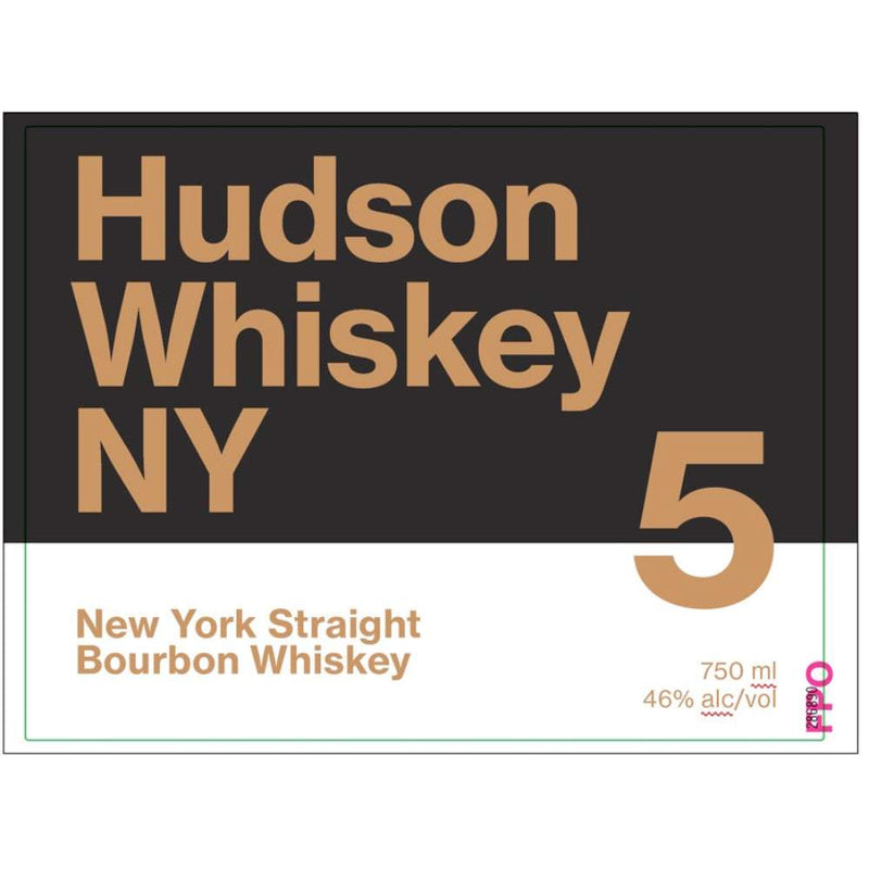 Hudson 5 Year Old Straight Bourbon Whiskey
