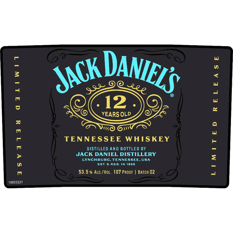 Jack Daniel's 12 Year Old Batch 02 Limited Release Whiskey