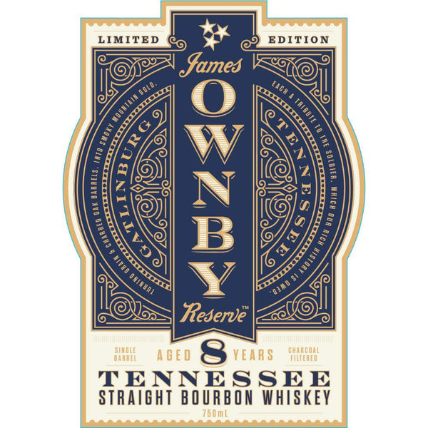 James Ownby Reserve 8 Year Old Tennessee Bourbon