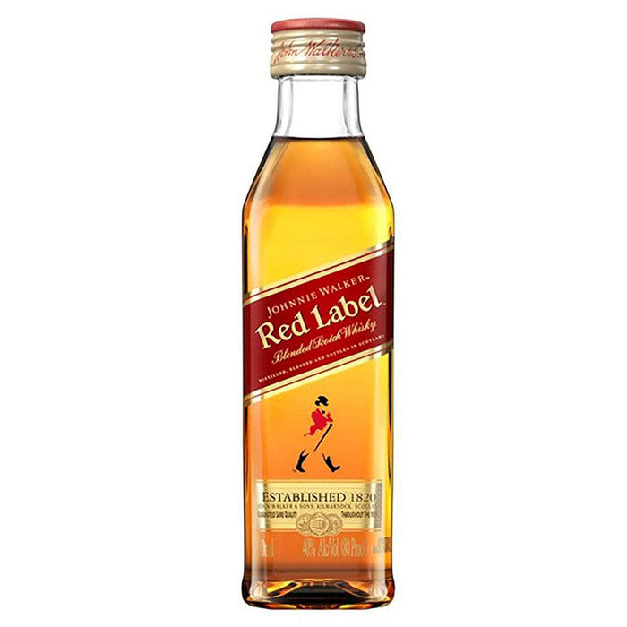 One Shot of Johnnie Walker Red Label, 40%, Old Scotch Whisk…