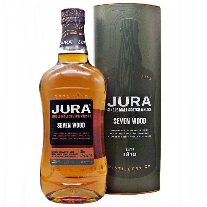 Jura Single Malt Scotch Whiskey Seven Wood