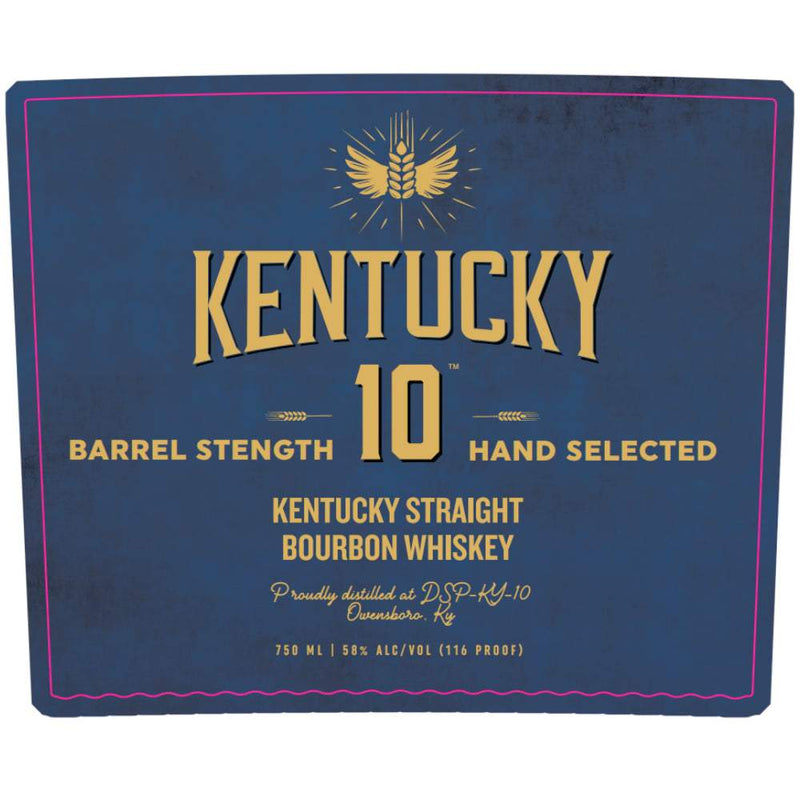 Kentucky 10 Kentucky Straight Bourbon Whiskey