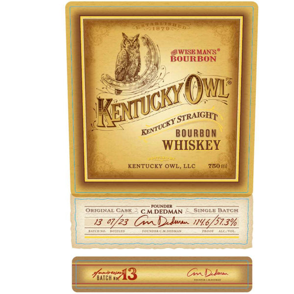 Kentucky Owl Bourbon Batch 13