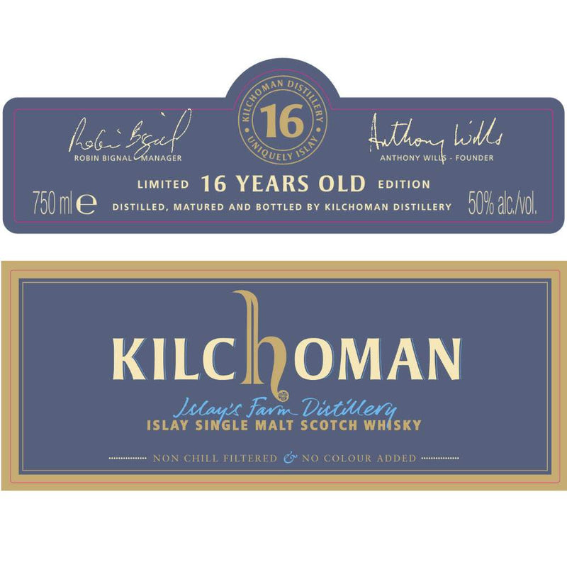 Kilchoman 16 Year Old Limited Edition Scotch Whiskey