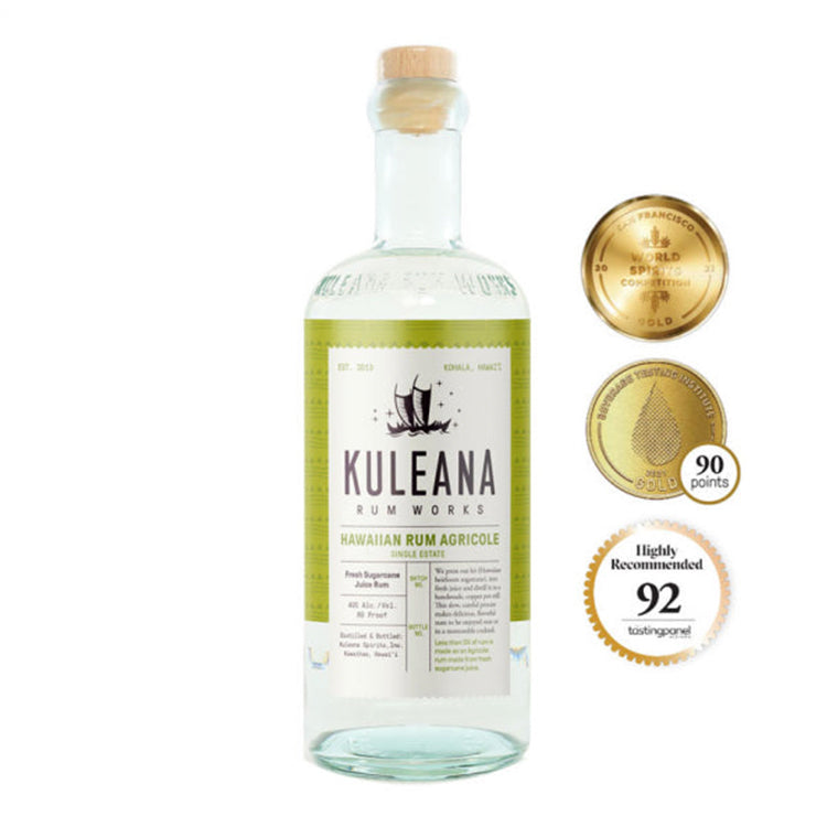 Kuleana Hawaiian Rum Agricole Rum