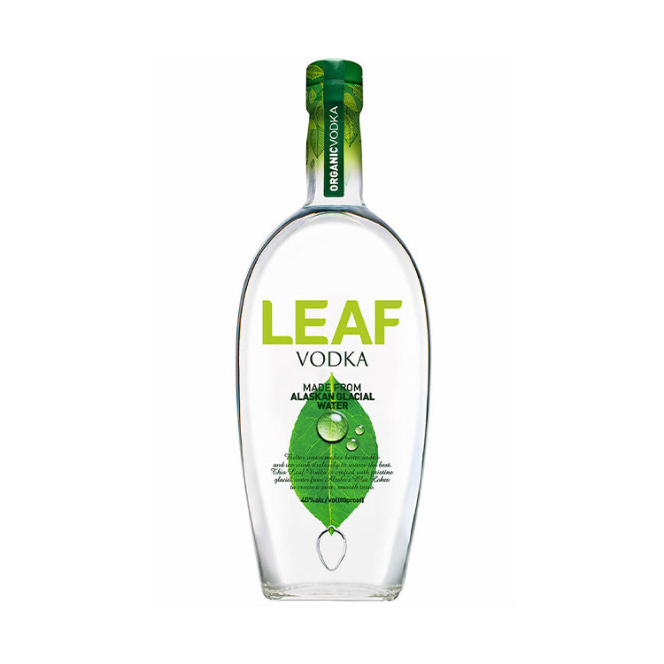 Leaf Vodka Made From Alaskan Glacial Water 200ml