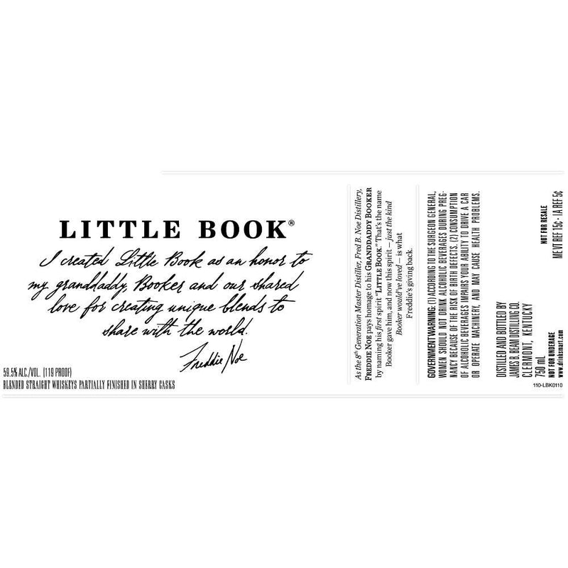 Little Book Blended Straight Whiskeys Partially Finished in Sherry Casks