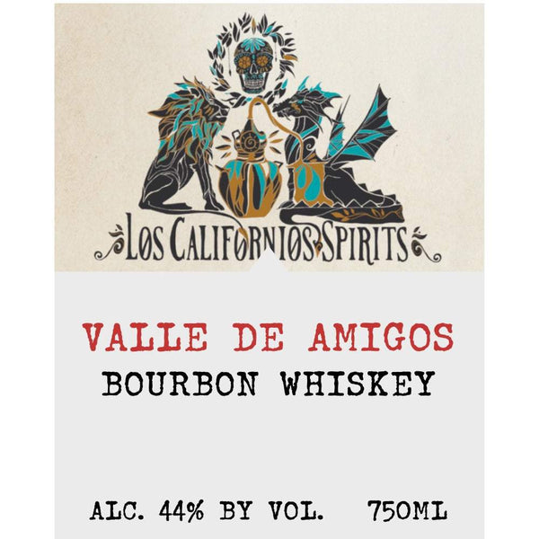Los Californios Spirits Valle de Amigos Bourbon Whiskey