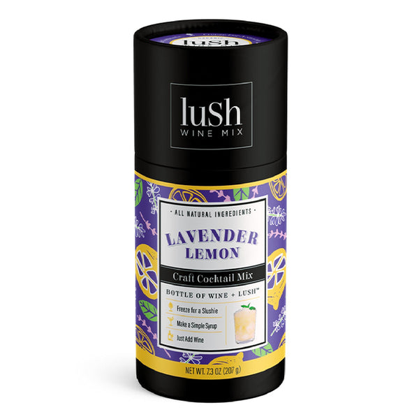 Lush Wine Lavender Lemon Flavored Mix 8.3 Oz