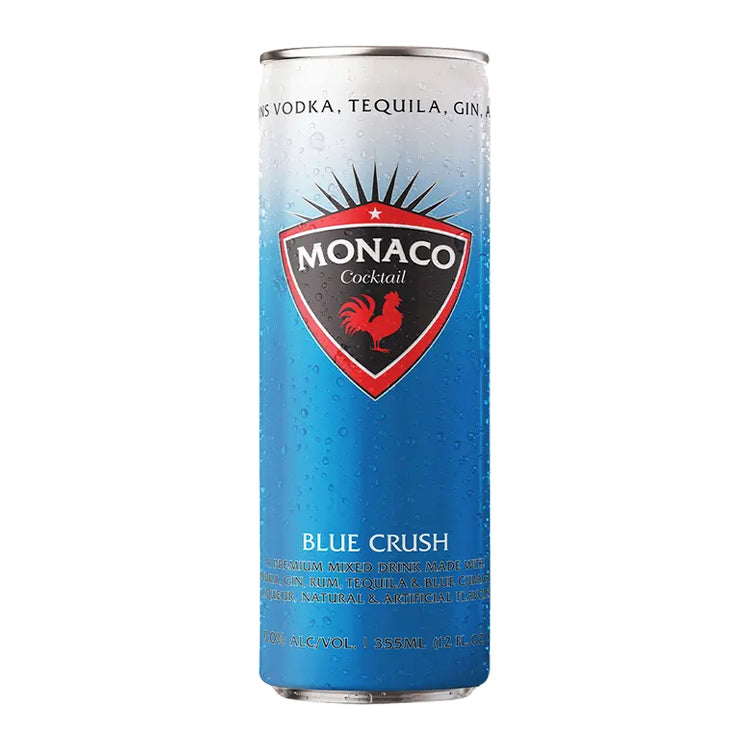 Monaco Blue Crush Cocktail Can 355ml