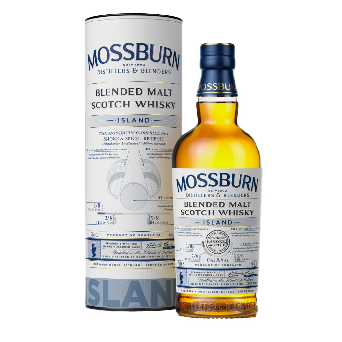 Mossburn Cask Bill No 1 Smoke & Spice - RB/FB/HT Speyside Scotch Whisky