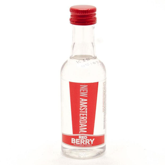 talsmand Mansion spille klaver Buy New Amsterdam Red Berry Mini Bottle 50ml Online | Reup Liquor