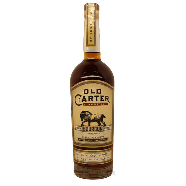 Old Carter Straight Bourbon Whiskey Batch 4